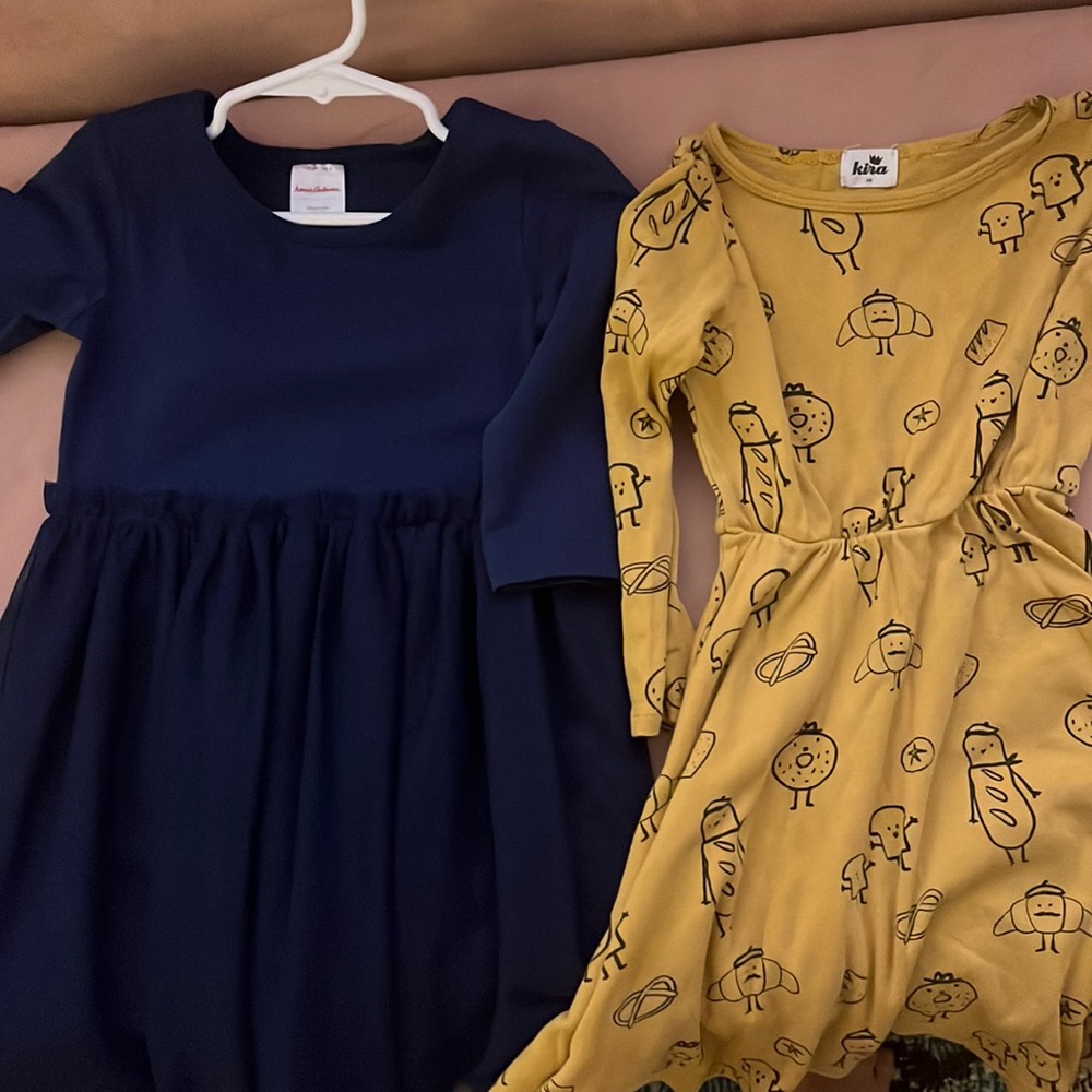 Hanna Anderson and Kira dresses size 4t in good condition